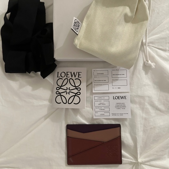 Loewe Puzzle Plain Cardholder - Picture 1 of 5